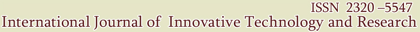 International Journal of Innovative Technology and Research